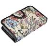Floral Pill Case Box, 14 Day Pill Holder Pill Container & Medication Organizer, Travel Case - 4 Marked Compartments for Each Day of The Week - Morn, Noon, Eve, Bed view 4