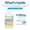 Bariatric Choice All-in-One Chewable Bariatric MultiVitamin with Iron & Calcium Citrate, Very Berry (120ct) view 2