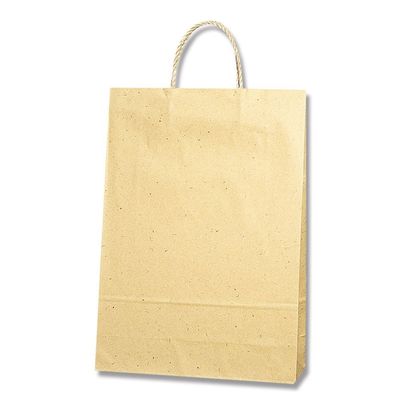 Shimojima Heiko 003157409 Handles, Paper Bags, Smooth Bags, For 2 Years, Natural, 12.6 x 4.5 x 17.7 inches (32 x 11.5 x 45 cm), 25 Sheets