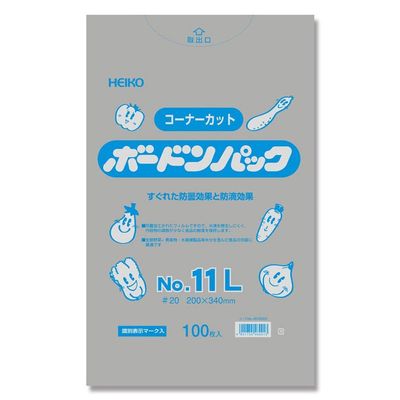 (Shimojima) Heiko Boardon Pack 0.02 mm No. 20-11L Corner Cut, Pack of 100