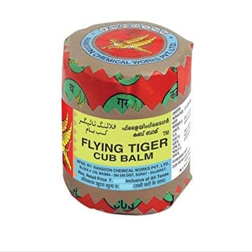 Flying Tiger Cub Balm 15gm - Massage Ball - Sports Warm-up, Insect Bite Relief