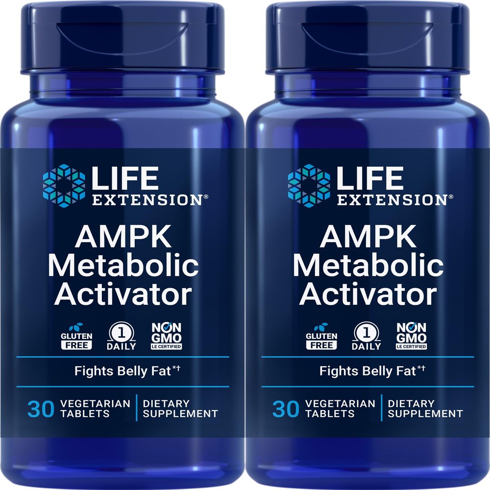 Life Extension AMPK Metabolic Activator 30 Tablets (Pack of 2)