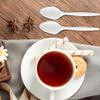 1000 Count Medium Weight White Plastic Teaspoons Bulk Plastic Silverware For Parties, Weddings, Catering, Take out Single-Use Tea Spoon view 4