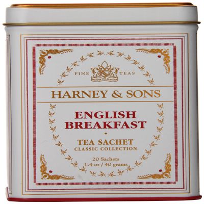 Harney & Sons Black Tea, English Breakfast, 20 Count