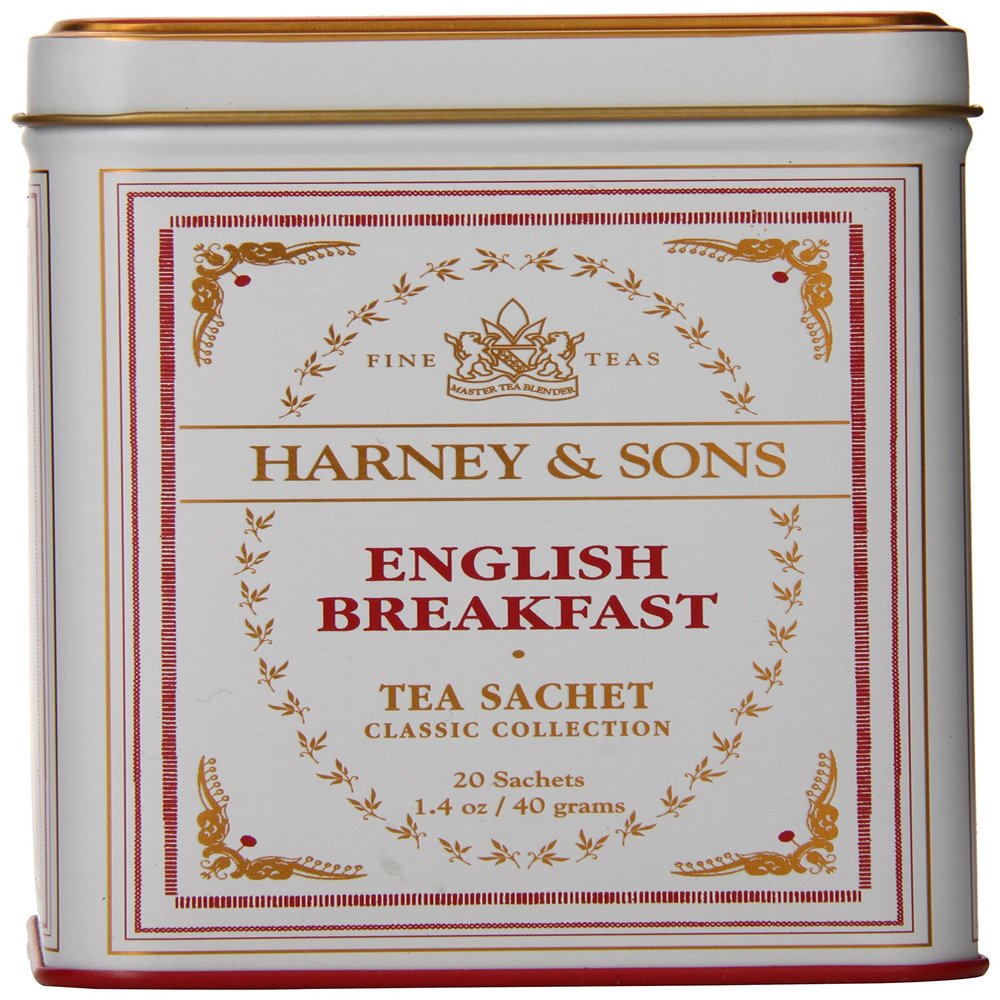 Harney & Sons Black Tea, English Breakfast, 20 Count