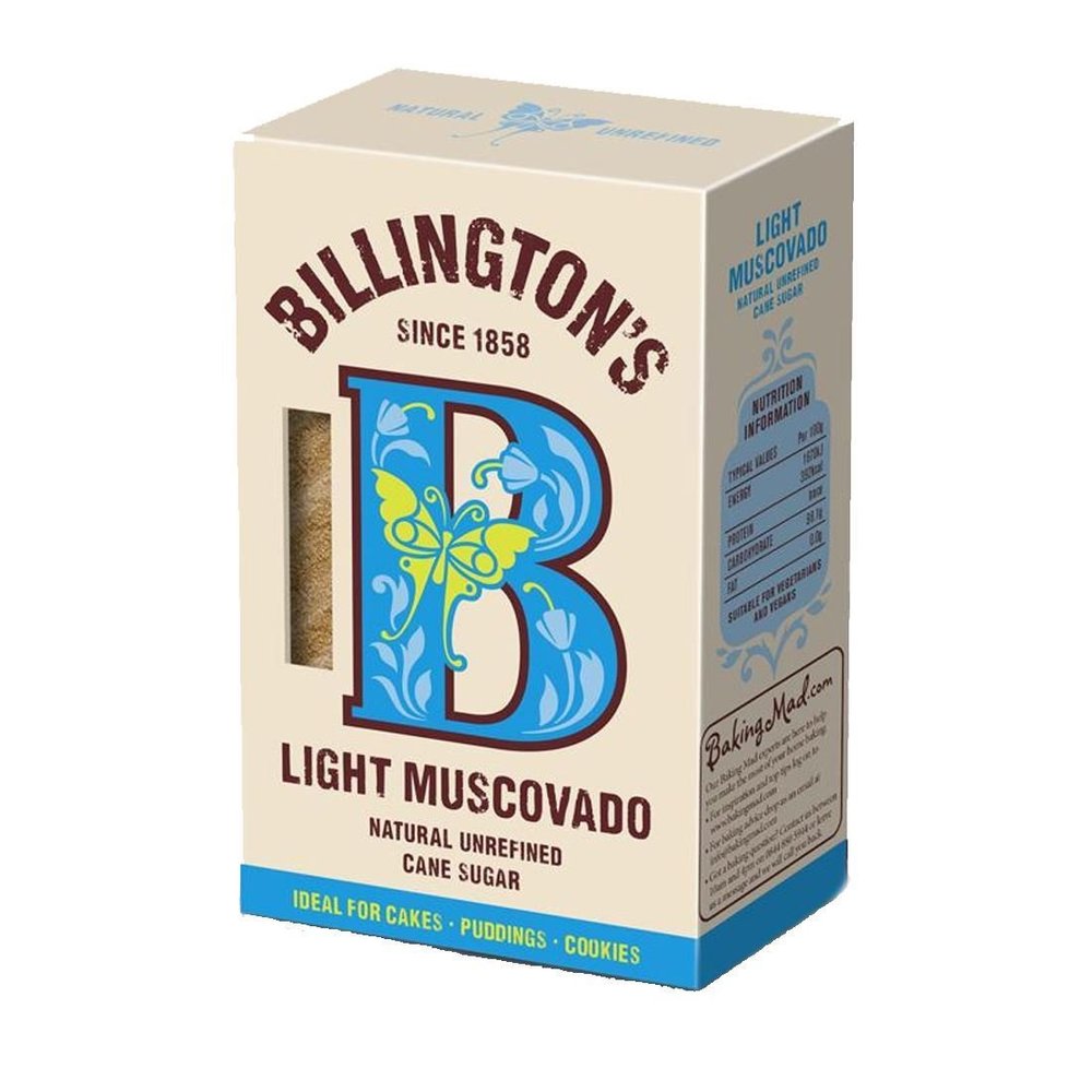 Billingtons | Sugar - Light Muscovado | 3 x 500g