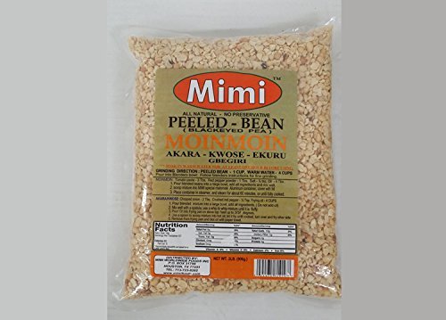 All Natural Peeled black eye peas (beans) 4lbs