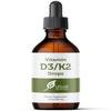 Ultra6 Nutrition Vitamin D and K2 Drops - Liquid Vitamin D3 with K2 Supplements for Adults - Easy-to-Take, Flavor-Free, Highly Absorbable VIT D3 and K2 Supplements, Made in USA (30 ml) view 1