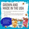 The Good Bean Crunchy Chickpeas - Variety Pack - (6 Pack) 6 oz - Sea Salt, Chili Lime, Sweet Sriracha, and Classic Hummus Roasted Chickpea Beans - Vegan Snack - Good Source of Plant Protein and Fiber view 4