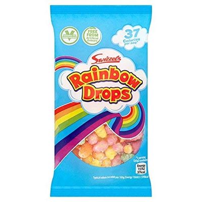 ( 60 Pack ) Swizzels Rainbow Drops