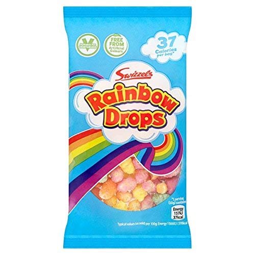 ( 60 Pack ) Swizzels Rainbow Drops