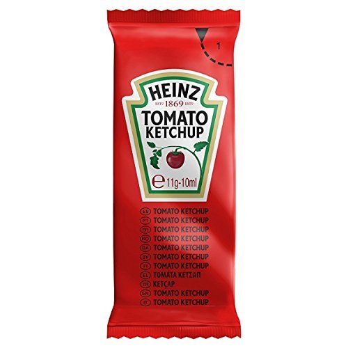 ( 200 Pack ) Heinz Tomato Ketchup 200 x 11g