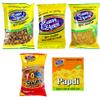 Shyam Sunder Sing Bhujiya, Soya Stick, Tikha Farali Chevda, Bikaneri Sev and Papdi Box, 1000 grams (Combo of 5) view 1