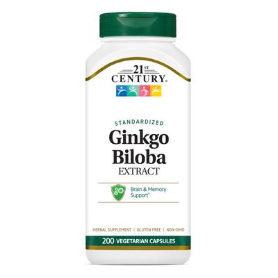 21st Century Ginkgo Biloba Extract 60 Ct (2 Pack)