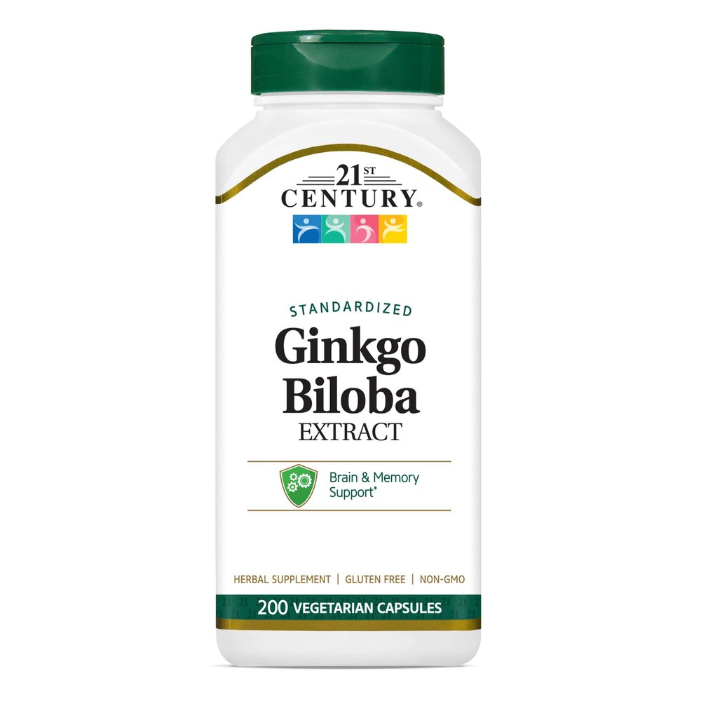 21st Century Ginkgo Biloba Extract 60 Ct (2 Pack)