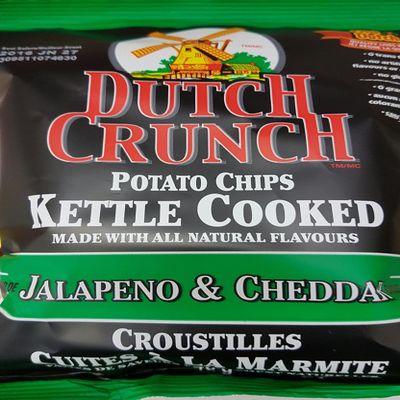 Old Dutch Dutch Crunch Jalapeno & Cheddar 40g/1.411oz Potato Chips 40 Pack {Imported from Canada}