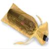 A1 Bakery Supplies Gold Organza Wine Bags, 6.5 x 15, 10 Pack