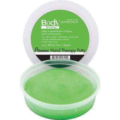 BodyMed Premium Hand Therapy Putty 80oz (5LB) Green, Firm