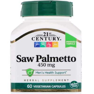 21st Century Saw Palmetto Extract 60 Count (4 Pack)