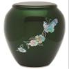 MOP Green Butterfly Adult Cremation Urn view 1