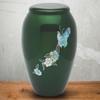 MOP Green Butterfly Adult Cremation Urn view 4