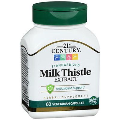 21st Century Milk Thistle Extract 60 Count (2 Pack)