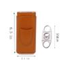 AMANCY Classy Cigar Case Kit with 3 Triple Jet Cigar Lighter and Cutter Great Gift Set view 3