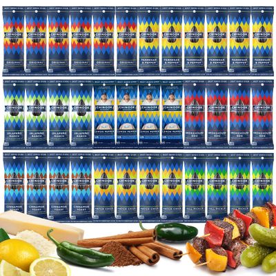 Chinook Seedery Low Sodium Sunflower Seeds Variety Pack of 36, 1.5oz  Sunflower Seeds to Eat  Keto, Flavored, Jumbo, Roasted, Baseball Snacks