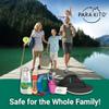 PARA'KITO Mosquito Insect & Bug Protection Wristband - Mosquito Stickers, Bug Spray Alternative Essentials for Beach, Camping, Desert Hiking, Christmas Bonfires - Natural Essential Oils (Fuchsia) view 3