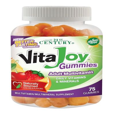 21st Century Vita Joy Adult Multivitamin Gummies - 75 gummies, Pack of 3