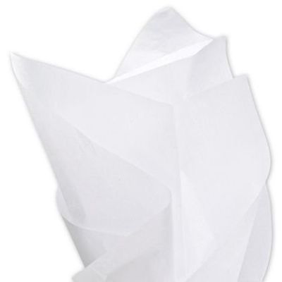 Gift Wrap Tissue Paper 20 X 30-48 Sheets (White) Acid Free Paper Made in USA