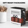 Bushwick Kitchen Sriracha Sampler Gift Box, Set Includes Gochujang Sriracha, Super Spicy Gochujang Sriracha, Curry Sriracha Hot Sauce, 5 Recipes, Chile Pepper Dish Towel, and Bushwick Kitchen Gift Box view 4