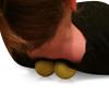 HealPT Still Point Inducer for Tension Headache Relief - Peanut Massage Roller for Craniosacral Therapy view 3
