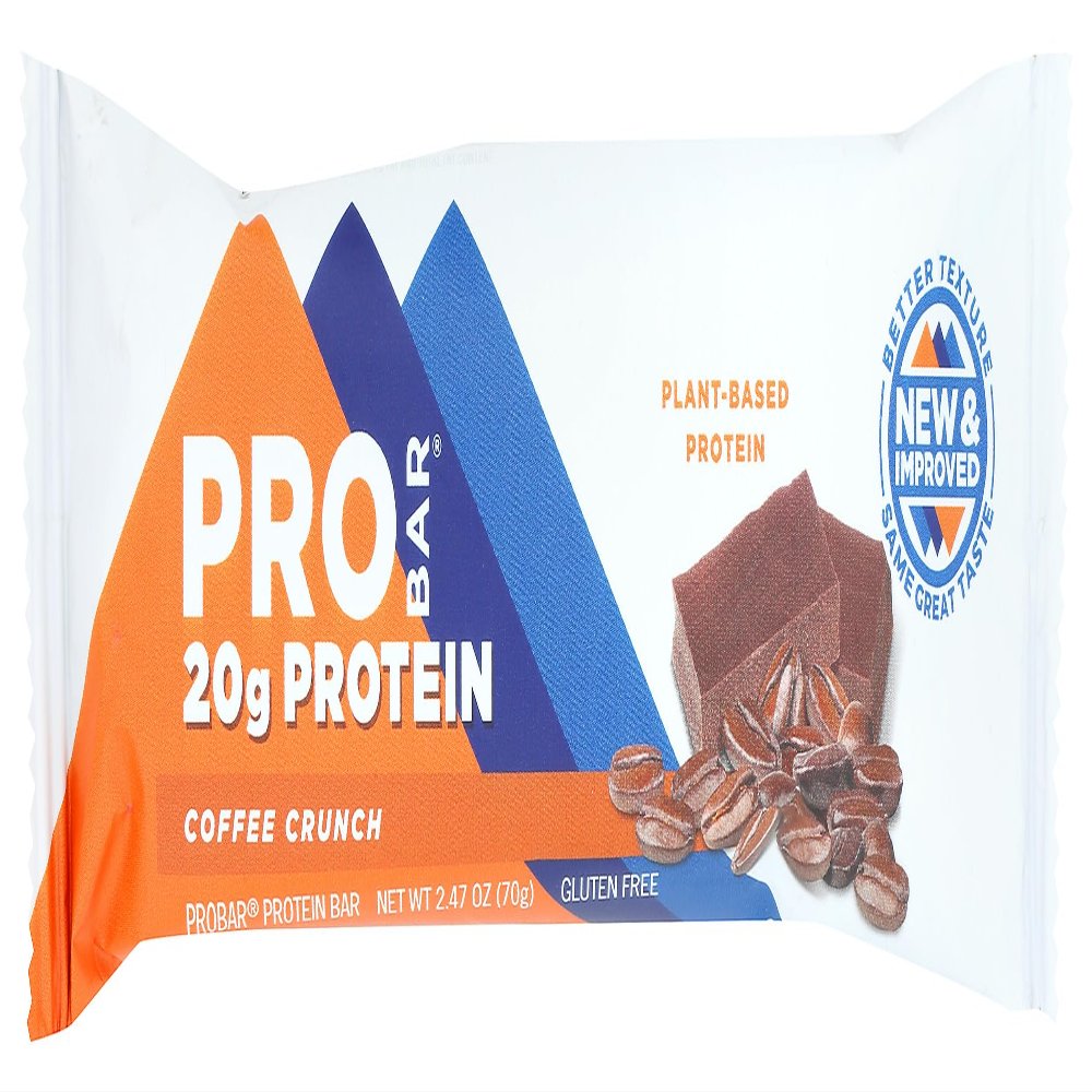 Probar, Bar Base Protein Coffee Crunch, 2.47 Ounce