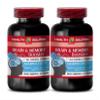brain and memory - BRAIN AND MEMORY BOOSTER - increase processing speed, mind clarity and focus supplement, mind and memory support supplement, memory brain supplement, youthful brain - 2B 120 Caps view 1