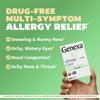 Genexa Allergy Care | Drug Free, Non-Drowsy Allergy & Decongestant Remedy for Adults | Vegan & Non-GMO | Homeopathic Allergy Relief Made Clean | Organic Acai Berry Flavor | 60 Chewable Tablets view 2
