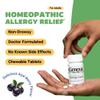 Genexa Allergy Care | Drug Free, Non-Drowsy Allergy & Decongestant Remedy for Adults | Vegan & Non-GMO | Homeopathic Allergy Relief Made Clean | Organic Acai Berry Flavor | 60 Chewable Tablets view 3