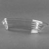 12 oz. Clear Plastic Banana Split Boat - 500 / Case view 1