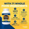 LifeSource Complete Multi Vitamin & Minerals (180 Tablets) Includes 71 Whole Food Ingredients view 4