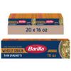 Barilla Whole Grain Thin Spaghetti Pasta, 16 oz. Box (Pack of 20) - Non-GMO, Made With 100% Whole Grain Durum Wheat - Great Source of Fiber view 1
