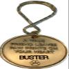 Personalized Pet Name Memorial Keychain Engraved Always Remembered Forever Loved Token view 2