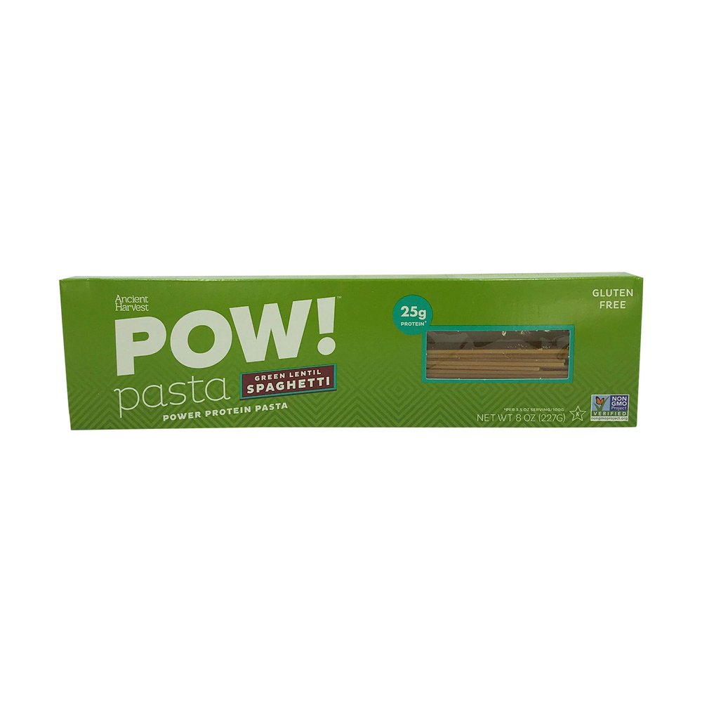 ANCIENT HARVEST Pasta Pow Green Lentil Spaghetti, 8 oz