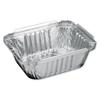 Aluminum Oblong Container With Lid, 3-Compartment view 3