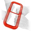 Able Life Universal Standing Handle, Portable Standing Aid Equipment for Easy and Safe Transfers, Ergonomic Lift Assist Grab Bar for Adults, Seniors, and Elderly, Sit to Stand Lifting Aid, Red view 1