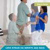 Able Life Universal Standing Handle, Portable Standing Aid Equipment for Easy and Safe Transfers, Ergonomic Lift Assist Grab Bar for Adults, Seniors, and Elderly, Sit to Stand Lifting Aid, Red view 4