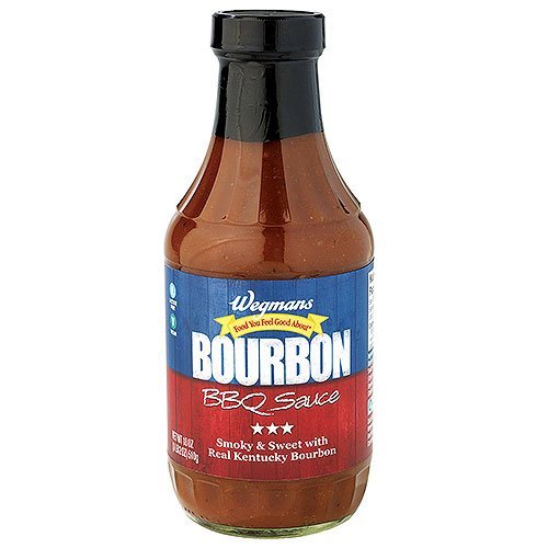 3 PACKS: Wegmans Food You Feel Good About Bourbon BBQ Sauce (18 oz.)