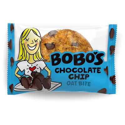 Bobo's Original With Chocolate Chips Bite, Gluten Free, Non-GMO, Whole Grain Oats, Pack of 30 | Snack Bars | On-the-Go | Made with Simple Ingredients