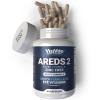 Zinc Free AREDS 2 Eye Vitamins - Zinc Free Eye Vitamins - Zeaxanthin Plus Lutein Eye Vitamins - Soy-Free VCaps - No Zinc and Copper view 1