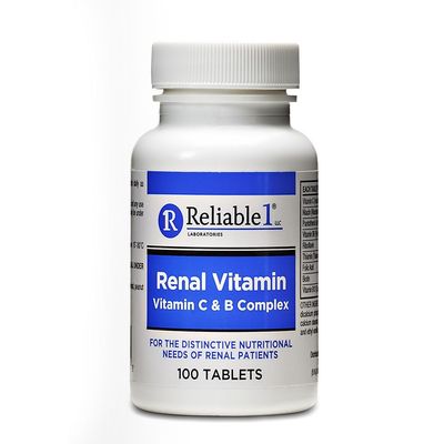 Reliable 1 Renal Vitamin C & B Complex (3 Bottles)