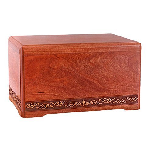 Wood Cremation Urn - Cherry Majesty
